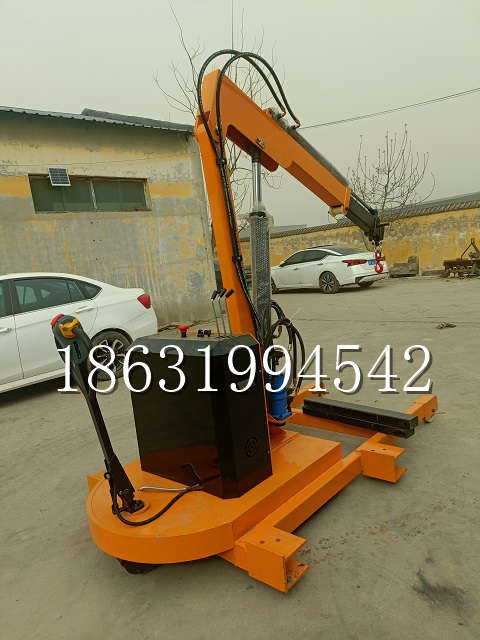 河西区自卸车厢随车吊 自制轮式四不像起重机 四驱平板吊 5吨 贵盛